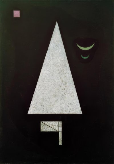 Beyaz keskinlik by Wassily Kandinsky