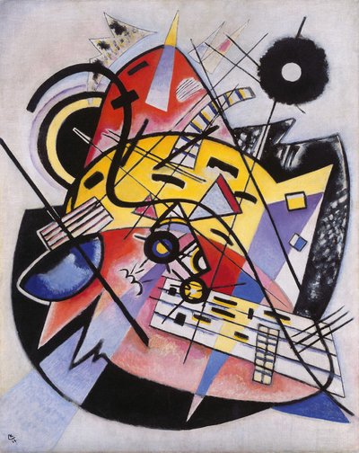 Beyaz nokta (Kompozisyon 248) by Wassily Kandinsky