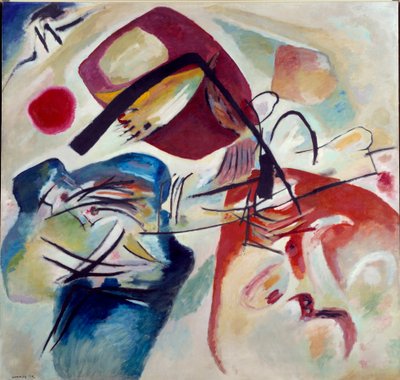 Kara Yay ile by Wassily Kandinsky