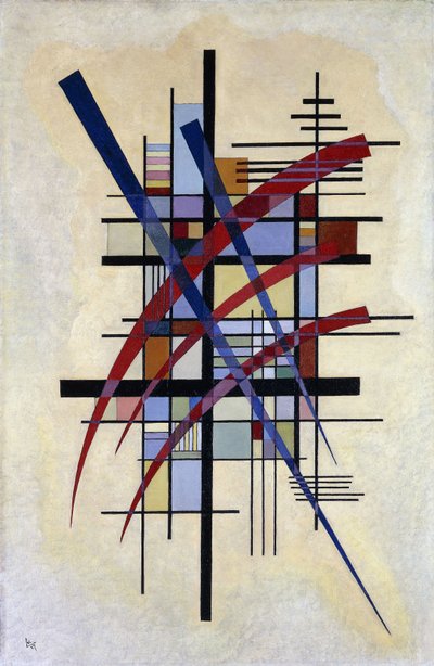 eşlik eden karakterler by Wassily Kandinsky