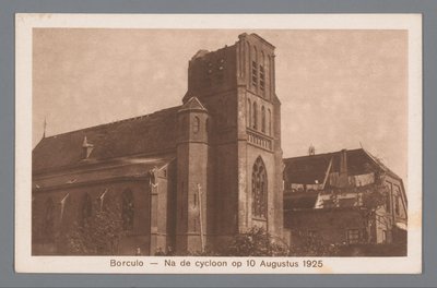 Borculo -- 10 Ağustos 1925'teki kasırgadan sonra by Weenenk and Snel