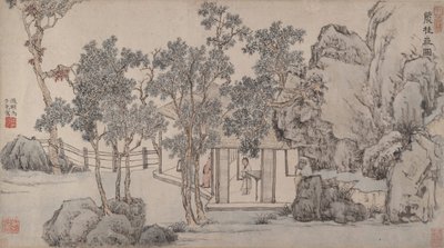 Cassia Grove Stüdyosu, yak. 1532. by Wen Zhengming