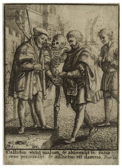 Avukat. durum 2 by Wenceslaus Hollar
