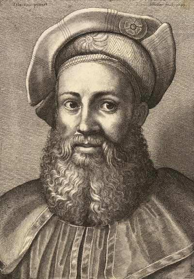 Aretino. durum 2 by Wenceslaus Hollar