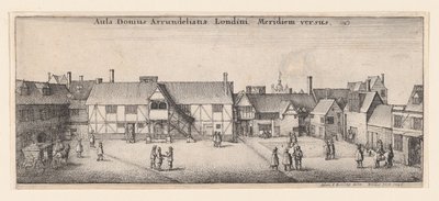 Güneyden Arundel Evi, 1646., 1646. by Wenceslaus Hollar