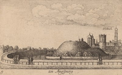 Augsburg, 1635. by Wenceslaus Hollar
