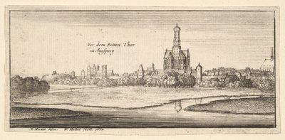 Augsburg, 1665. by Wenceslaus Hollar
