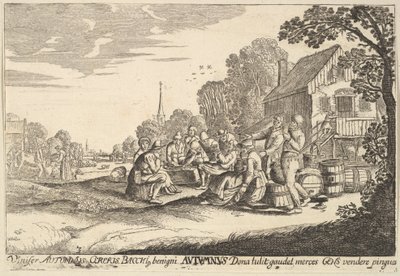 Sonbahar, 1629. by Wenceslaus Hollar