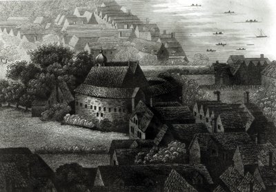 Ayı Bahçesi, 1647 by Wenceslaus Hollar