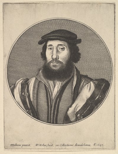 Sakallı Adam, 1647. by Wenceslaus Hollar