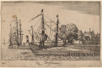 delf traşlı by Wenceslaus Hollar