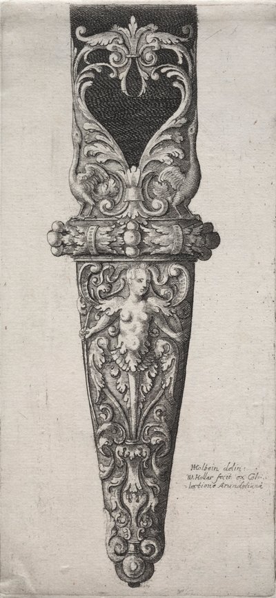 Hançer Kılıfı için Tasarım. by Wenceslaus Hollar