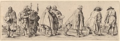 Sekiz Dilenci. by Wenceslaus Hollar