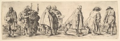 Sekiz Dilenci, 1630. by Wenceslaus Hollar