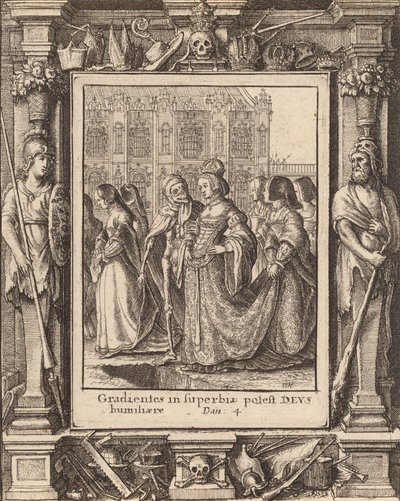 İmparatoriçe, 1651. by Wenceslaus Hollar