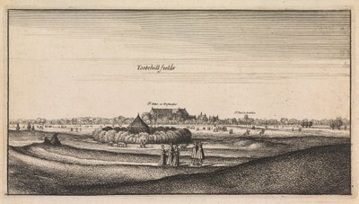 İngilizce Görünümler: Tootehill Alanları by Wenceslaus Hollar