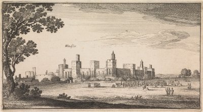 İngilizce Görünümler: Windsor by Wenceslaus Hollar