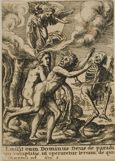 Cennetten kovulma by Wenceslaus Hollar