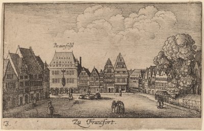 Frankfurt by Wenceslaus Hollar