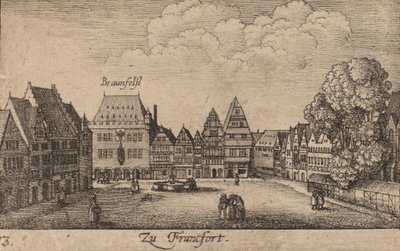 Frankfurt, 1635. by Wenceslaus Hollar