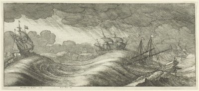 kadırga by Wenceslaus Hollar