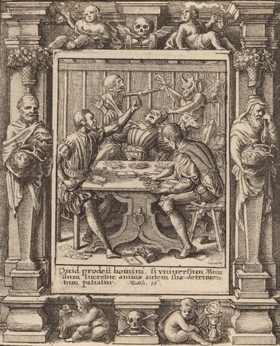 Oyuncular, 1651. by Wenceslaus Hollar