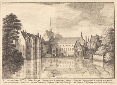 Groenendael Manastırı by Wenceslaus Hollar