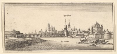 Ingolstadt, 1665. by Wenceslaus Hollar