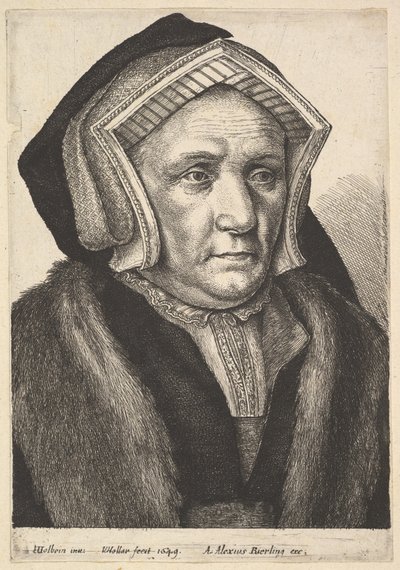 Leydi Mary Butts, 1649. by Wenceslaus Hollar