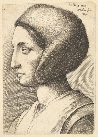 Margaret Giggs, 1648. by Wenceslaus Hollar