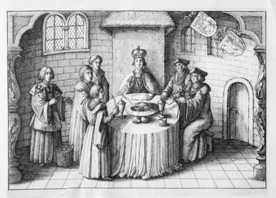Maximilian, Kutsal Roma İmparatoru by Wenceslaus Hollar