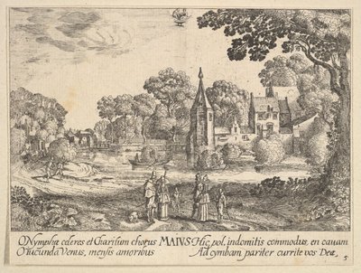 Mayıs, 1628-29. by Wenceslaus Hollar