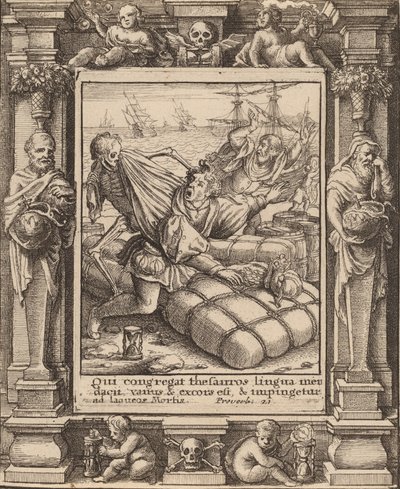 Tüccar, 1651. by Wenceslaus Hollar