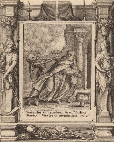 Keşiş, 1651. by Wenceslaus Hollar