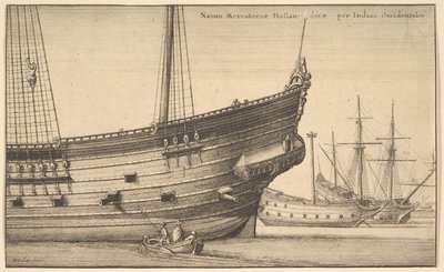 Hollandalı Batı Hintli Hollandalı Batı Hint Adaları, 1625-77 by Wenceslaus Hollar