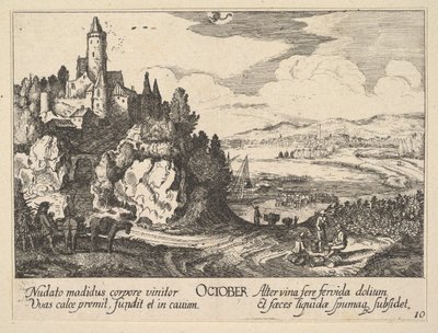 Ekim, 1628-29. by Wenceslaus Hollar