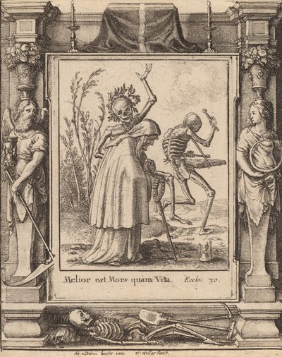 Yaşlı Kadın, 1651. by Wenceslaus Hollar