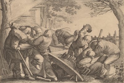 Köylü Kavgası, 1646. by Wenceslaus Hollar