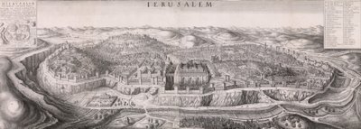 Kudüs Prospect, 1660., 1660. by Wenceslaus Hollar