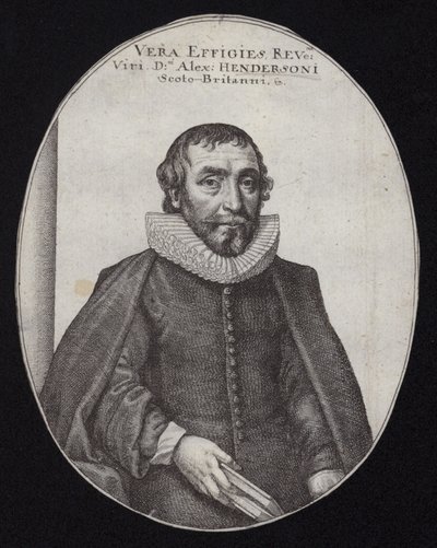 Muhterem Alexander Henderson by Wenceslaus Hollar