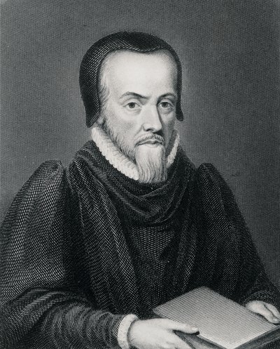 Richard Hooker (c.1554-1600), Edward Finden tarafından oyulmuş by Wenceslaus Hollar