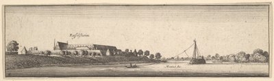 Rüsselsheim, 1642-44. by Wenceslaus Hollar