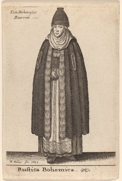 Çek Cumhuriyeti by Wenceslaus Hollar