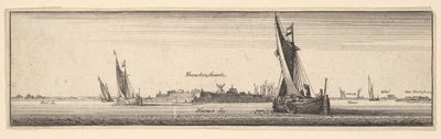 Schenkenschanz, 1642-1644. by Wenceslaus Hollar