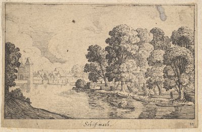 Schiff-matematik, 1625-77. by Wenceslaus Hollar