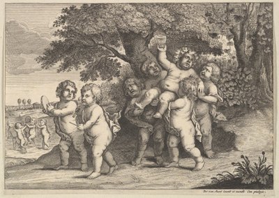 Yedi Erkek, 1625-77. by Wenceslaus Hollar