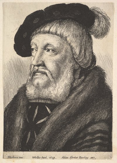 Sir William Butts, 1649. by Wenceslaus Hollar