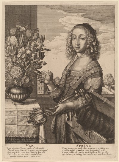Bahar by Wenceslaus Hollar