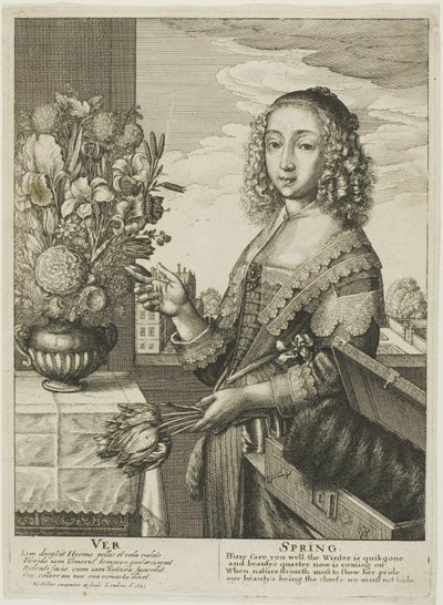Bahar by Wenceslaus Hollar