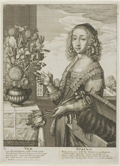 Bahar by Wenceslaus Hollar